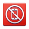 No Mobile Phones emoji on Samsung